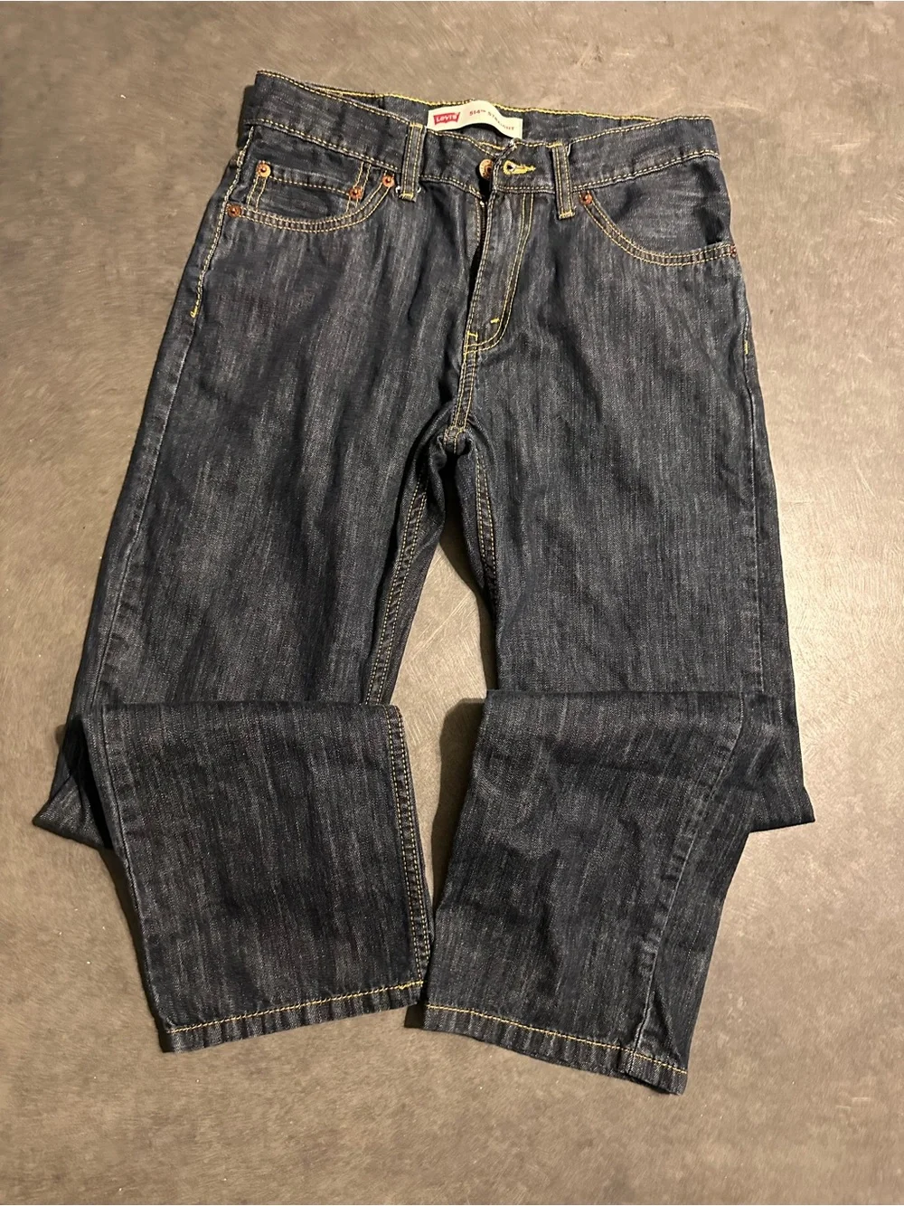 Boys Levi's 514 Straight Leg Jeans size 16 Reg